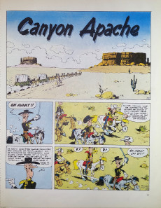 Extrait de Lucky Luke -37b1977- Canyon Apache