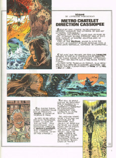 Extrait de Valérian -10c1993- Brooklyn Station terminus Cosmos