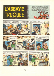 Extrait de Spirou et Fantasio -22a1976- L'abbaye truquée