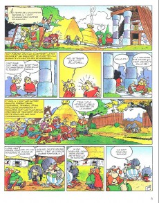 Extrait de Astérix (Hachette) -7b2007- Le combat des chefs
