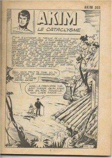 Extrait de Akim (1re série - Aventures et Voyages) -355- Le cataclysme