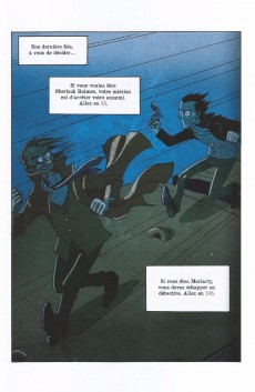 Extrait de Sherlock Holmes - La BD dont vous êtes le héros -3- Sherlock Holmes & Moriarty associés