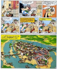 Extrait de Astérix (Hachette) -18b2006- Les lauriers de César