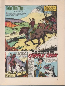 Extrait de Rin Tin Tin (Poster) -7- La piste de cripple creek