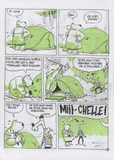 Extrait de Marc et Pép' comix -MR4056- La disparue du bois de l'angoisse