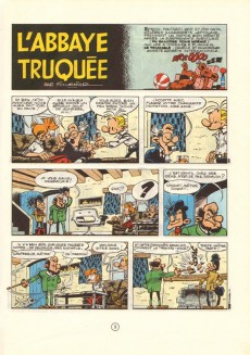 Extrait de Spirou et Fantasio -22a1983- L'abbaye truquée