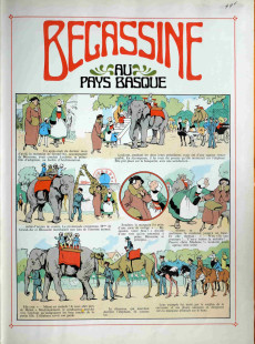 Extrait de Bécassine -12c1974- Bécassine au pays basque