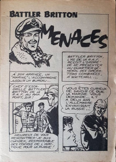 Extrait de Battler Britton (Impéria) -129- Menaces