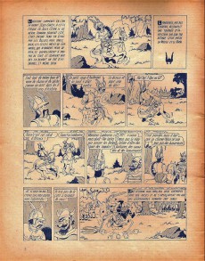 Extrait de Bob et Bobette (2e Série Rouge) -3a1954- Lambique roi des éburons