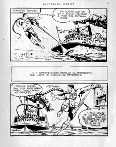 Extrait de Superman (Dolar - serie violeta - 1959) -18- Golio, del planeta Zar