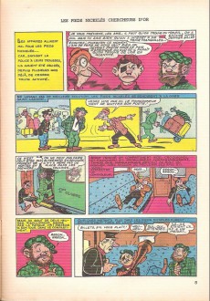 Extrait de Les pieds Nickelés (3e série) (1946-1988) -19a71- Les pieds nickelés chercheurs d'or