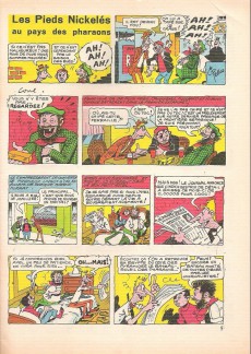 Extrait de Les pieds Nickelés (3e série) (1946-1988) -47b1967- Les pieds nickelés au pays des pharaons