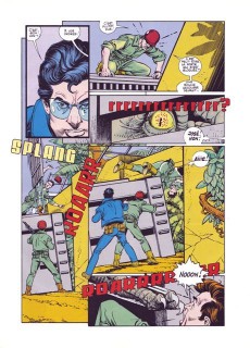 Extrait de Jurassic Park -1b- Jurassic park, la bd officielle du film (1re partie)