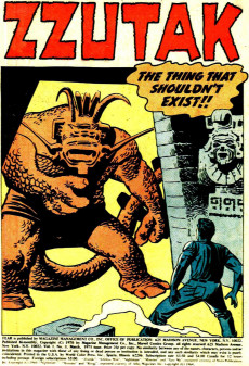 Extrait de Adventure into Fear (1970) -3- Zzutak the Thing That Shouldn't Exist!!