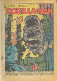Extrait de Adventure into Fear (1970) -5- I Am the Gorilla- Man!