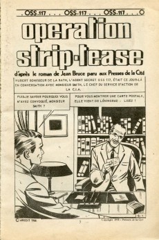 Extrait de OSS.117 (Arédit) -6- Opération strip tease