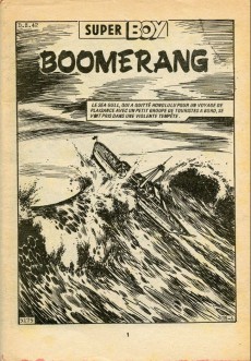 Extrait de Super Boy (2e série) -333- Boomerang