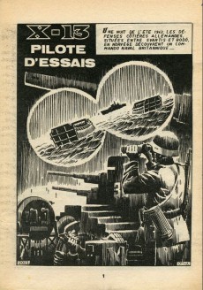Extrait de X-13 agent secret (Impéria) -333- Pilote d'essais