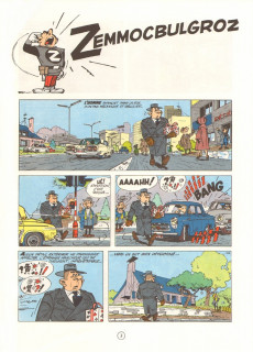 Extrait de Spirou et Fantasio -15b1980- Z comme Zorglub