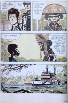 Extrait de Classici del Fumetto di Repubblica (I) - Serie Oro -6- Corto Maltese - Suite caribeana