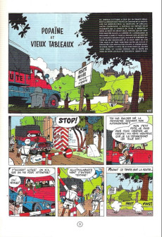 Extrait de Gil Jourdan -2a1973- Popaïne et vieux tableaux