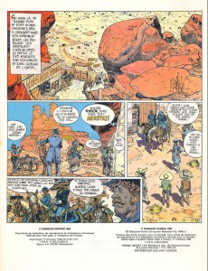 Extrait de Blueberry -18a1981- Nez cassé
