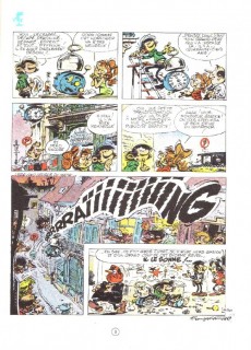 Extrait de Gaston -10- Le géant de la gaffe