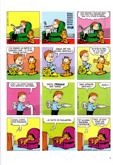 Extrait de Garfield (Dargaud) -22Été2016- Garfield n'oublie pas sa brosse à dents