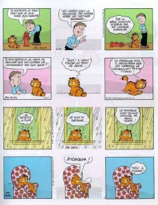 Extrait de Garfield (Dargaud) -3a1992- Les yeux plus gros que le ventre