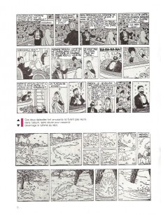 Extrait de Tintin (L'œuvre intégrale d'Hergé - Rombaldi) -7- Les 7 boules de cristal-Le temple du soleil-Au pays de l'or noir-...