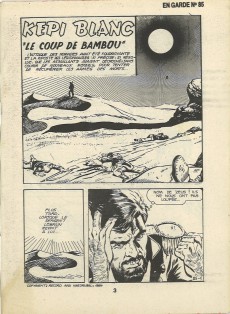 Extrait de En Garde ! (Panache, puis) -85- Képi blanc - Le Coup de bambou