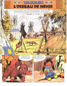 Extrait de Yakari -18a1996- L'oiseau de neige
