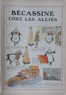 Extrait de Bécassine -3- Bécassine chez les alliés