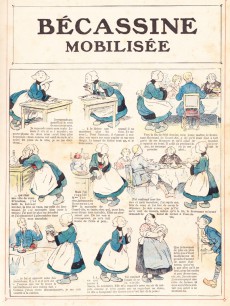 Extrait de Bécassine -4- Bécassine mobilisée