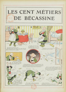 Extrait de Bécassine -7- Les cent métiers de Bécassine