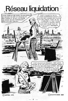 Extrait de Face d'ange (Arédit) -8- Réseau liquidation