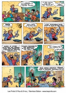 Extrait de Les profs -5- Chute des cours