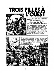 Extrait de Anouk (Jeunesse et Vacances) -44- Trois filles à l'Ouest (3)