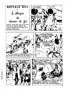 Extrait de Buffalo Bill (Éditions Mondiales) -3- L'attaque du chemin de fer