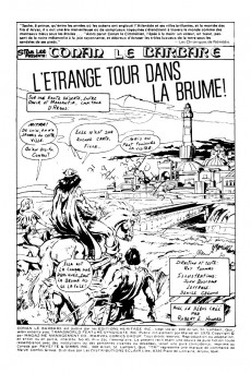 Extrait de Conan le barbare (Éditions Héritage) -41- L'étrange tour dans la brume!