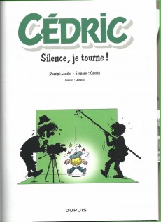 Extrait de Cédric -30TL- Silence, je tourne !