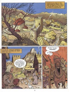 Extrait de Les aigles Décapitées -7a1995- La prisonnière du donjon