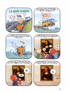 Extrait de Bienvenue en 5e -1- Tableau d'horreur