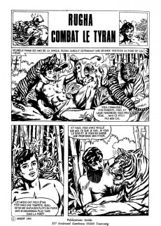 Extrait de Cyclone (2èmpe série - Arédit) -2- Rugha combat le tyran