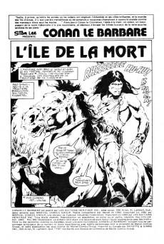 Extrait de Conan le barbare (Éditions Héritage) -123124- L'île de la mort