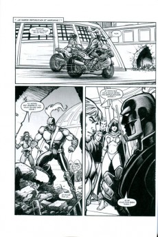 Extrait de Strangers (Hexagon Comics) -20164.1- Côte à côte avec le garde républicain