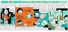 Extrait de Revue de presse - Revue de presse - Petite histoire des journaux satiriques et non-conformistes
