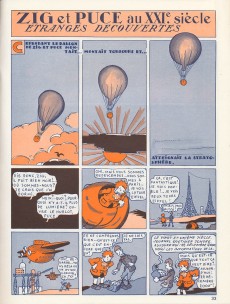 Extrait de Zig et Puce (Hachette) -9a1974- Zig et Puce au XXIe siècle - Hommage à Alain Saint-Ogan