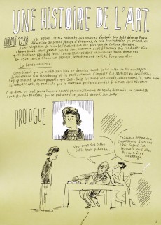 Extrait de Une histoire de l'art - Tome 1