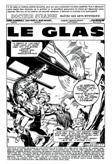 Extrait de Docteur Strange (Éditions Héritage) -1314- Le glas